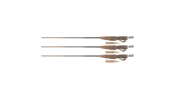 FOX - Montáž Edges Camo Leadcore Lead Clip Leaders 50 lb 75 cm 3 ks