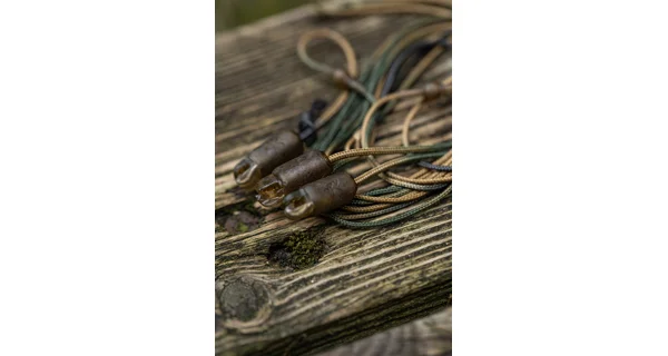 FOX - Montáž Edges Leadcore Heli-Clip Rigs Camo 50 lb 3 ks