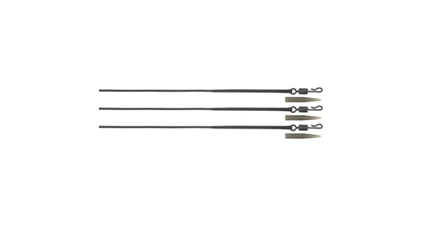 FOX - Montáž Edges Naturals Leadcore Leaders 50 lb 75 cm 3 ks