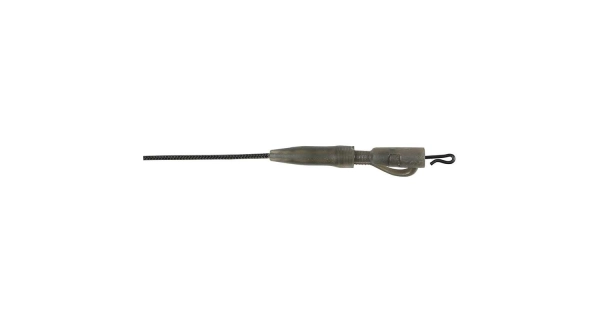 FOX - Montáž Naturals Leadcore Power Grip Lead Clip Leaders 75 cm 50 lb 3 ks