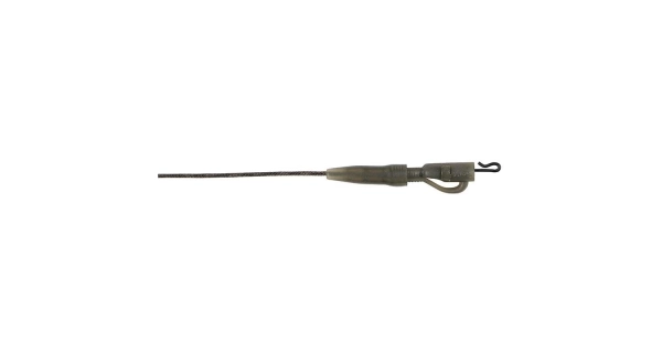 FOX - Montáž Naturals Submerge Power Grip Lead Clip Leaders 75 cm 30 lb 3 ks