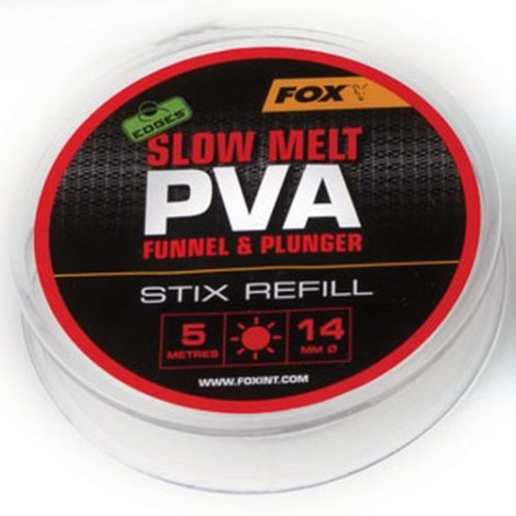 FOX - Náhradné PVA pančucha Edges PVA Mesh Refills Slow Melt Stix 14 mm 5 m