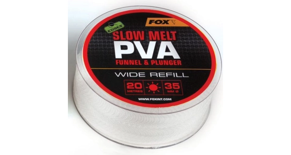 FOX - Náhradné PVA pančucha Edges PVA Mesh Refills Slow Melt Wide 35 mm 20 m