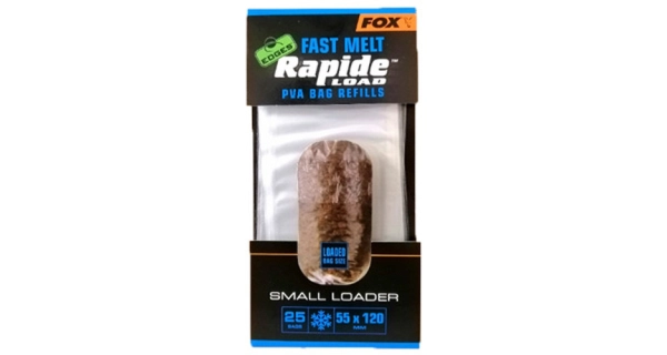 FOX - Náhradné PVA vrecká Edges Rapide Load PVA Bag Fast Melt Refills 55 x 120 mm 25 ks