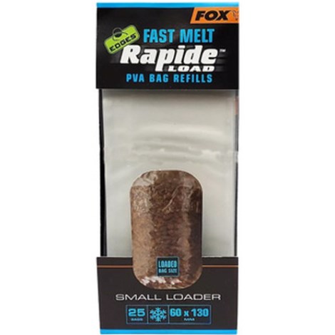 FOX - Náhradné PVA vrecká Edges Rapide Load PVA Bag Fast Melt Refills 60 x 130 mm 25 ks