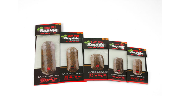 FOX - Náhradné PVA vrecká Edges Rapide Load PVA Bag Slow Melt Refills 85 x 140 mm 25 ks