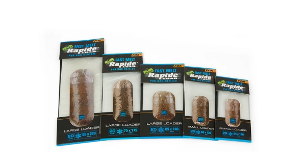 FOX - Náhradné PVA vrecká Edges Rapide Load PVA Bag Slow Melt Refills 85 x 220 mm 20 ks
