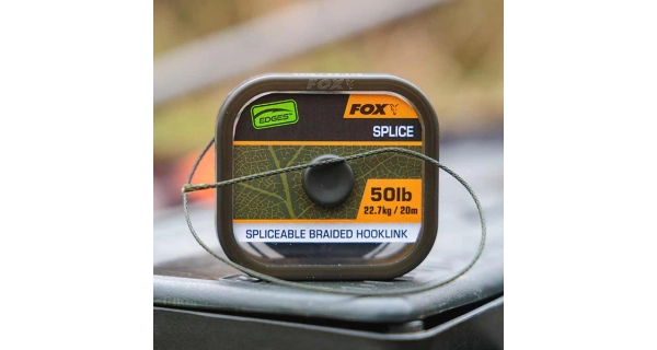 FOX - Náväzcová šnúrka Edge Naturals Splice Hooklenght 50 lb 20 m