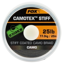 FOX - Náväzcová šnúrka Edges Camotex Stiff 20 lb 9,1 kg 20 m