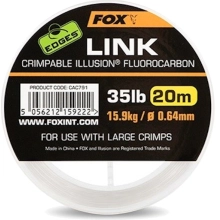 FOX - Náväzcový vlasec Edges Link Illusion Flurocarbon 20 m 0,64 mm 35 lb