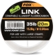 FOX - Náväzcový vlasec Edges Link Illusion Flurocarbon 20 m 0,64 mm 35 lb