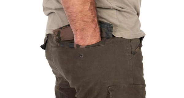 FOX - Nohavice Khaki HD Combat Trousers veľ. XL
