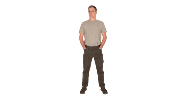 FOX - Nohavice Khaki HD Combat Trousers veľ. XL