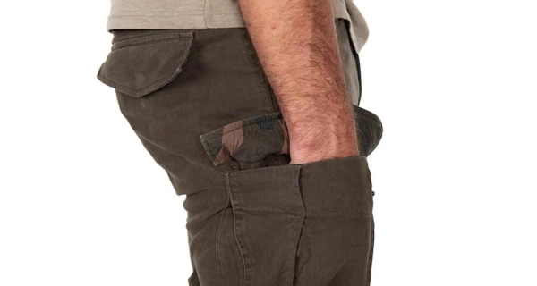 FOX - Nohavice Khaki HD Combat Trousers veľ. XL