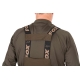 FOX - Nohavice Khaki Sherpa Tec Sallopettes veľ. 4XL
