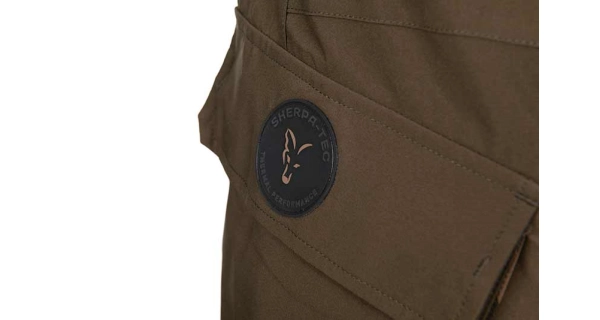 FOX - Nohavice Khaki Sherpa Tec Sallopettes veľ. XL