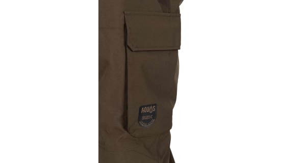 FOX - Nohavice RS25K Kaki Salopettes veľ. 4XL