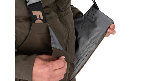 FOX - Nohavice RS25K Kaki Salopettes veľ. 4XL