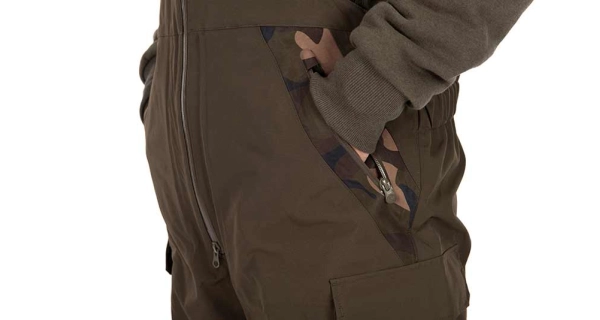 FOX - Nohavice RS25K Khaki Salopettes veľ. M
