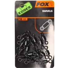 FOX - Obratlík Edges Rig Swivels veľ. 10 20 ks