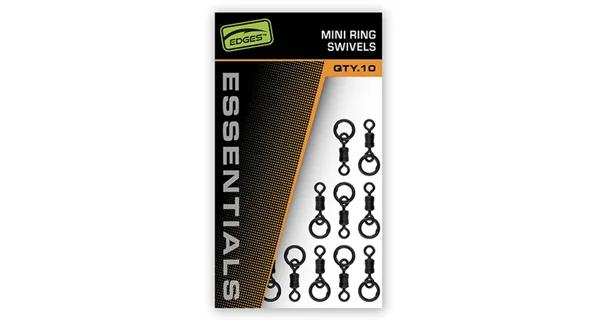 FOX - Obratlíky Edges Mini Ring Swivel 10 ks