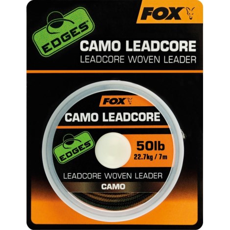 FOX - Olovenka Edges Leadcore Camo 50 lb 22,7 kg 25 m