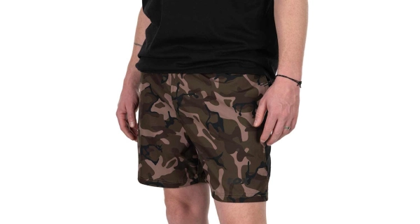 FOX - Plavecké kraťasy Black Camo LW Swim Shorts veľ. L