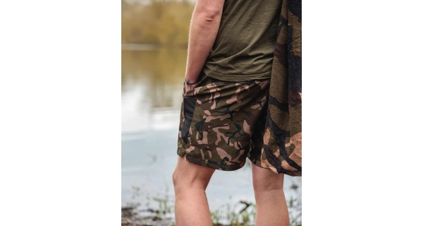 FOX - Plavecké kraťasy Black Camo LW Swim Shorts veľ. L