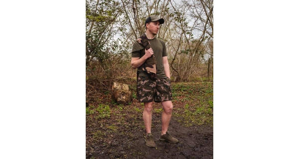 FOX - Plavecké kraťasy Black Camo LW Swim Shorts veľ. M