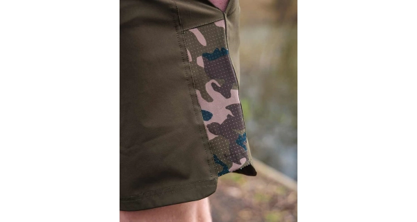 FOX - Plavecké kraťasy Khaki Camo LW Swim Shorts veľ. 3XL