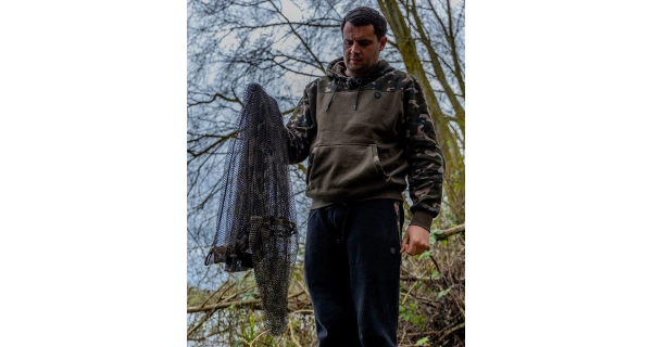 FOX - Podberáková sieť Camo Landing Net Mesh 46"