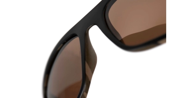 FOX - Polarizačné okuliare Avius Black Camo Brown Lense
