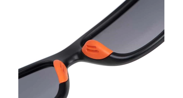 FOX - Polarizačné okuliare Collection Black Orange Shades Grey Lens