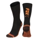 FOX - Ponožky Collection Socks Black Orange Thermolite Long Sock veľ. 44-47