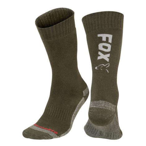 FOX - Ponožky Collection Socks Zeleno/Striebna Veľ. 40 - 43