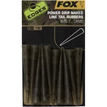 FOX - Prevlek Edges Camo Power Grip Naked Tail Rubber veľ. 7 15 ks