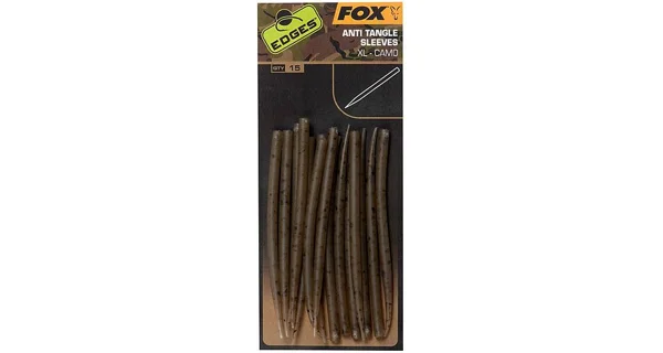 FOX - Prevleky Edges Camo Anti Tangle Sleeves XL 6 cm 15 ks