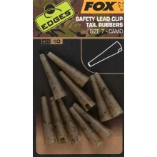 FOX - Prevleky Edges Camo Safety Lead Clip Tail Rubbers veľ. 7 10 ks