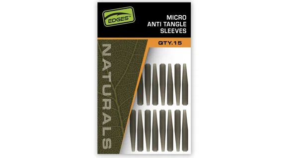 FOX - Prevleky Edges Naturals Anti Tangle Sleeves Micro 15 ks