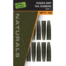 FOX - Prevleky Edges Naturals Power Grip Tail Rubbers veľ. 7 10 ks