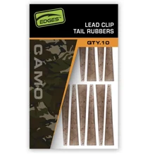FOX - Prevleky na závesky Edges Camo Lead Clip Tail Rubbers 10 ks