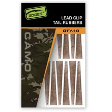 FOX - Prevleky na závesky Edges Camo Lead Clip Tail Rubbers 10 ks