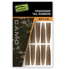 FOX - Prevleky na závesky Edges Camo Powergrip Tail Rubbers 10 ks