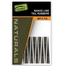 FOX - Prevleky na závesky Edges Naturals Naked Line Tail Rubbers 10 ks