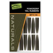 FOX - Prevleky na závesky Edges Naturals Powergrip Tail Rubbers 10 ks