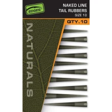 FOX - Prevleky Naturals Naked Line Tail Rubbers veľ. 10 10 ks
