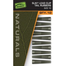 FOX - Prevleky Naturals Slik Lead Clips Tail Rubbers veľ. 10 10 ks