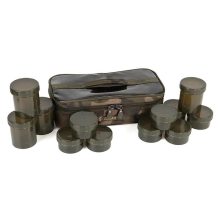 FOX - Puzdro na nástrahy Camolite 12 Pot Hookbait Case