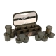 FOX - Puzdro na nástrahy Camolite 12 Pot Hookbait Case