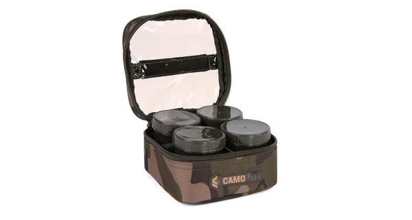 FOX - Puzdro na nástrahy Camolite 6 Pot Hookbait Case